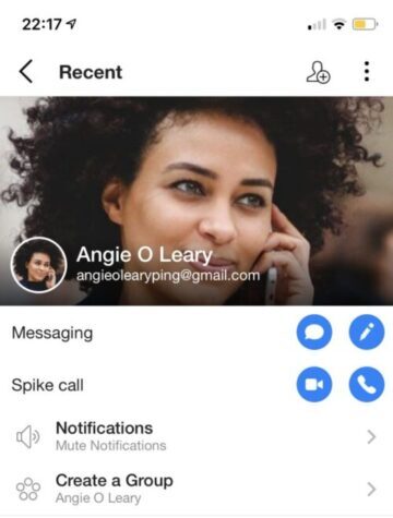 Spike video call