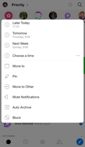 snooze email
