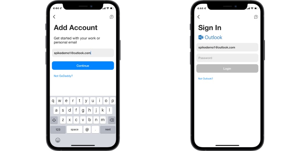How to Add Outlook Email to iOS | Spike