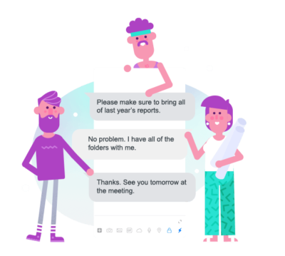 business communication app email app