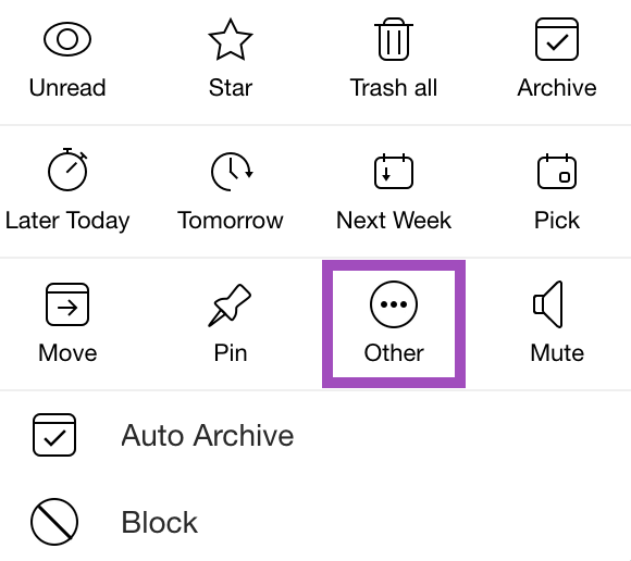 Priority inbox