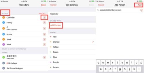 Share Calendars on iPhone - step-by-step guide | Spike