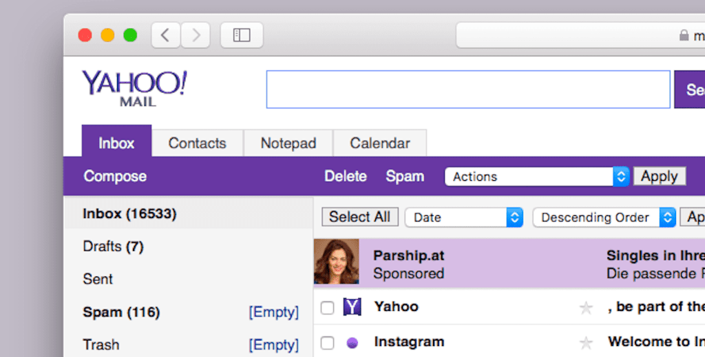 Top Ten Best Free Email Providers Spike