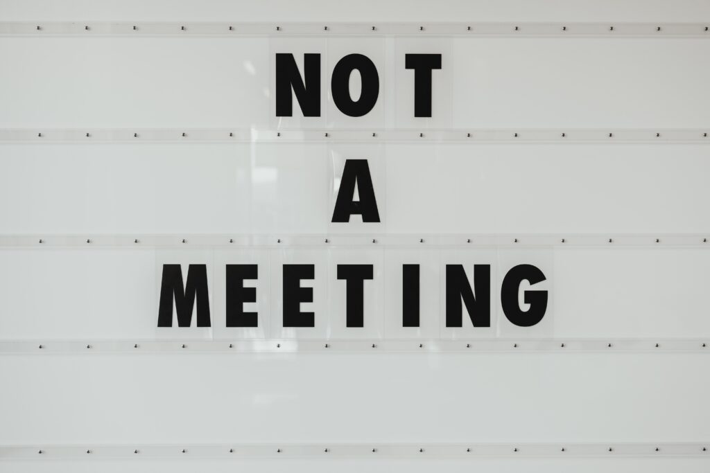 asynchronous meeting
