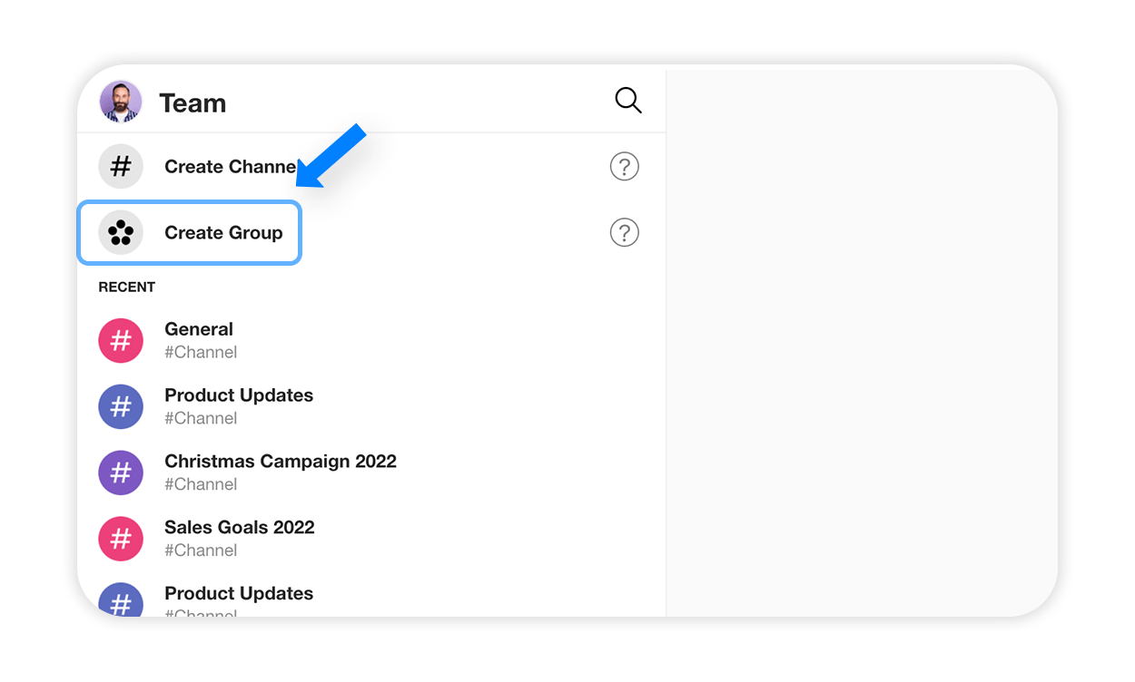 create group