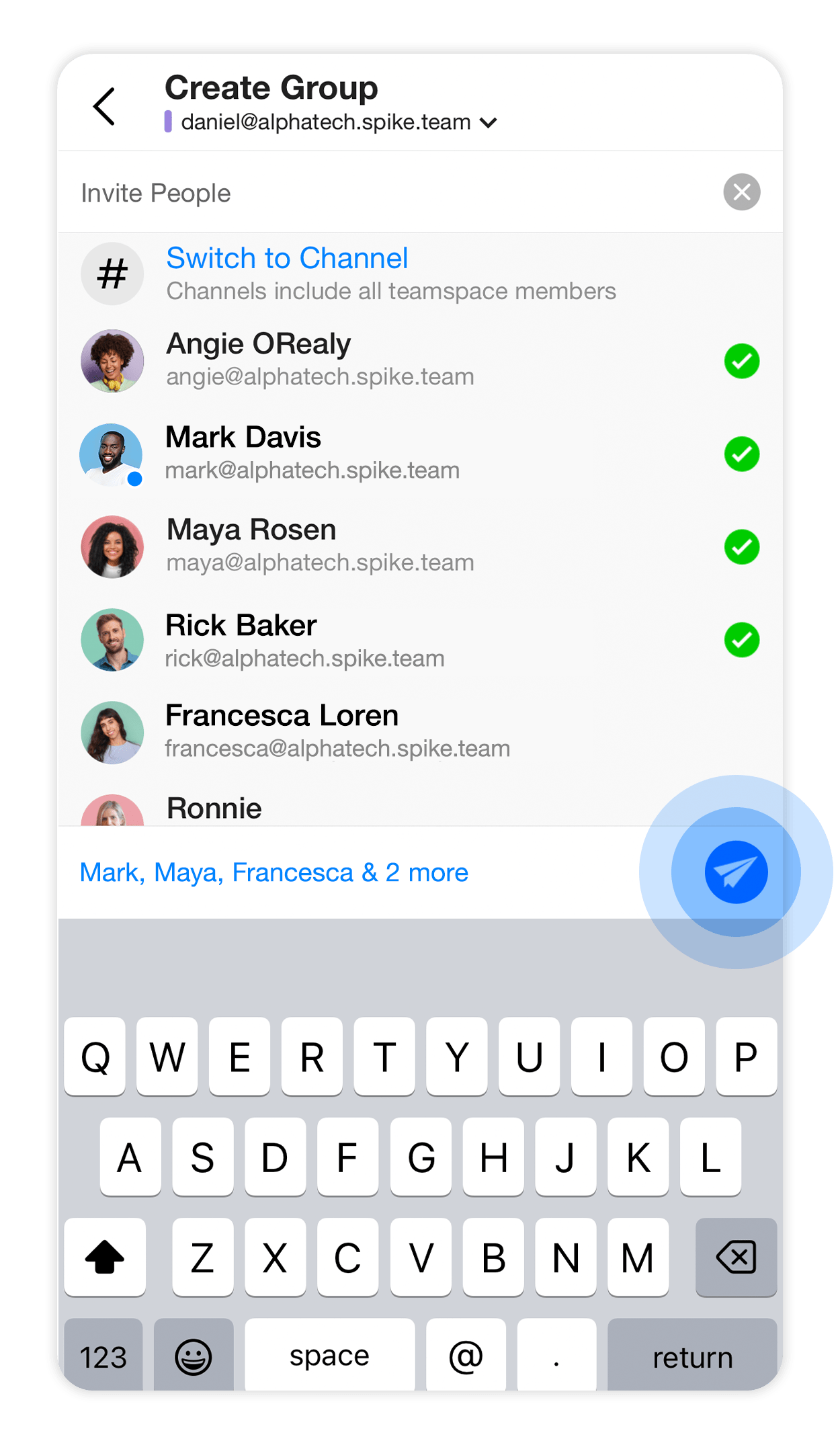 create group