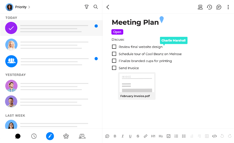 Tasks