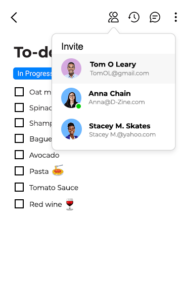 Tasks