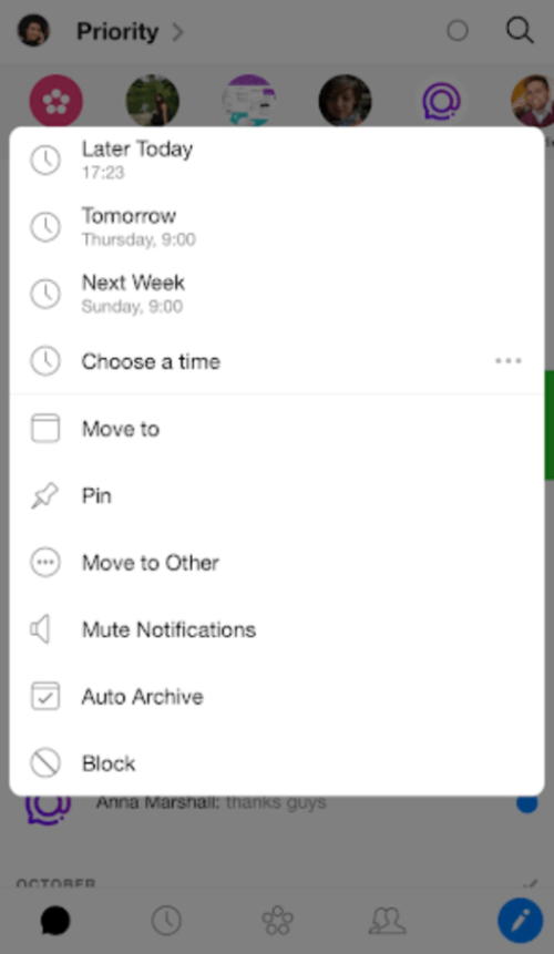 snooze email